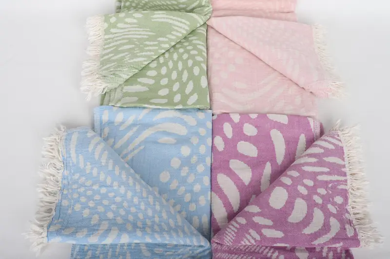 Bachelor Party Favors, Custom Towel Beach, Yoga Towel, 68x36 Cotton Patterned Towel, Gift For Him, Sand-free towel, Peshtemal Towel, Handmade Gift - 5