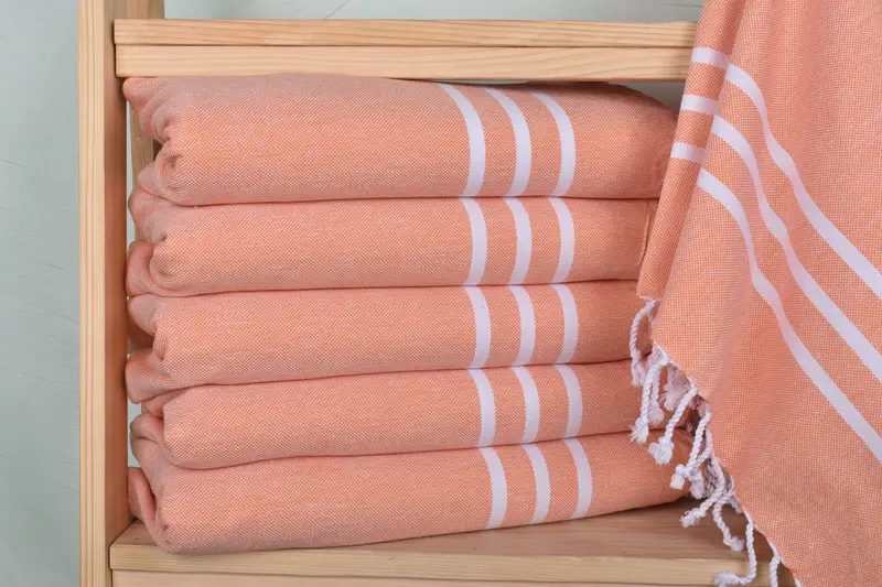 Personalized Gift, Turkish Tea Towel, Grandma Gift, 40x24 Cotton Striped Towel, Custom Wedding Gifts, Wedding Favors, Best Friend Wedding Gift - 2
