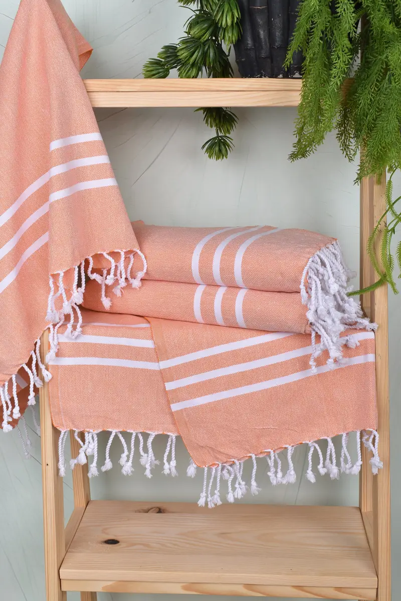 Personalized Gift, Turkish Tea Towel, Grandma Gift, 40x24 Cotton Striped Towel, Custom Wedding Gifts, Wedding Favors, Best Friend Wedding Gift - 6