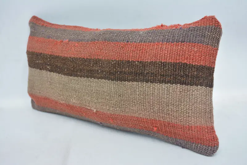 Yoga Cushion, Pillow for Couch, Home Decor Pillow, Boho Chic Pillow, Outdoor Pillow, Vintage Pillow, 8x16 Red Pillow Sham, Pillow Sham - 4