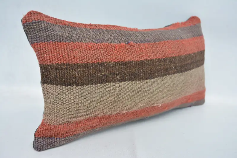 Yoga Cushion, Pillow for Couch, Home Decor Pillow, Boho Chic Pillow, Outdoor Pillow, Vintage Pillow, 8x16 Red Pillow Sham, Pillow Sham - 3