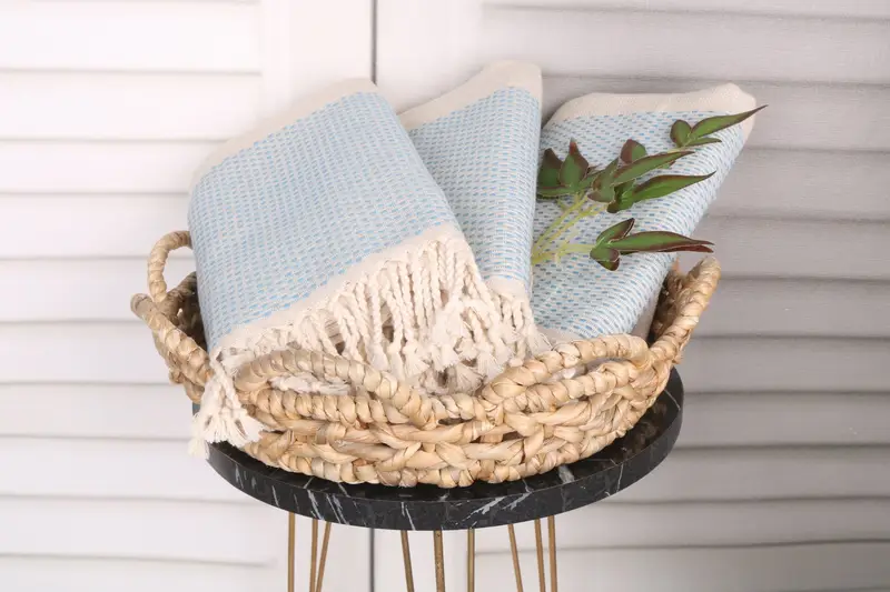 Wedding For Favor, Custom Wedding Gifts, 70x40 Cotton Polka Dot Towel, Turkish Towel Beach Towel, Soft towel, Custom Wedding Towel, Best Friend Gift - 5
