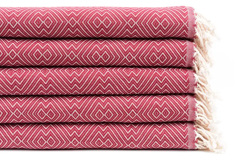 Personalised Gift, 76x40 Cotton Diamond Towel, Absorbent Turkish towel, Turkish Towel USA, Turkish Bath Towel Set, Gym Towel, Quick-dry towel - 3