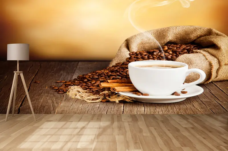 Zarif Kahve Kahverengi Duvar Kağıdı: Kahve Severler için Kişiselleştirilmiş Mutfak Dekoru