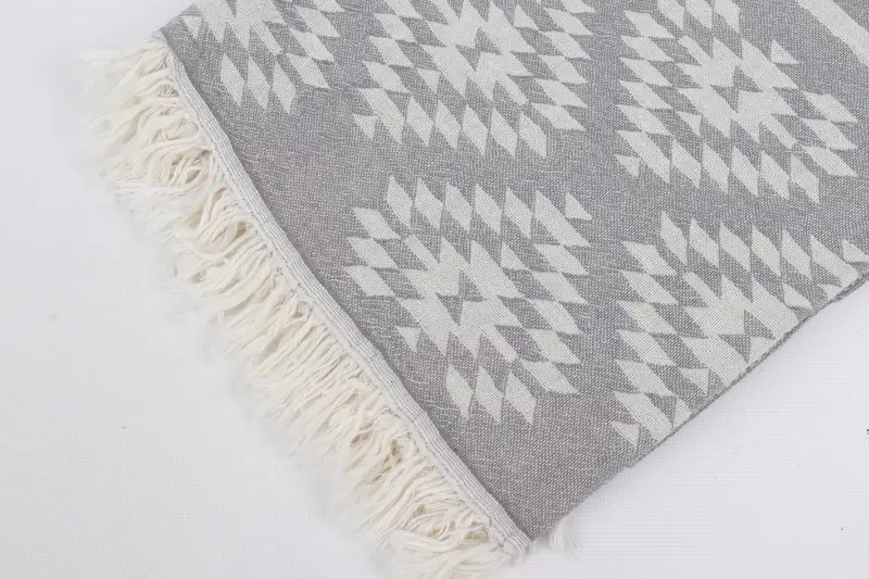 Best Friend Gift Ideas, Girls Weekend Favors, Turkish beach towel, Beach Towel Gift, 70x36 Cotton Kilim Towel, Lightweight Turkish towel, Yoga Towel - 8