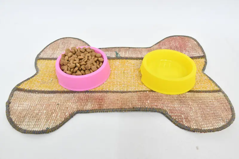 Köpük Dolgulu, Rahat Kahverengi ve Kırmızı Evcil Hayvan Matı, Evcil Hayvan Yastığı