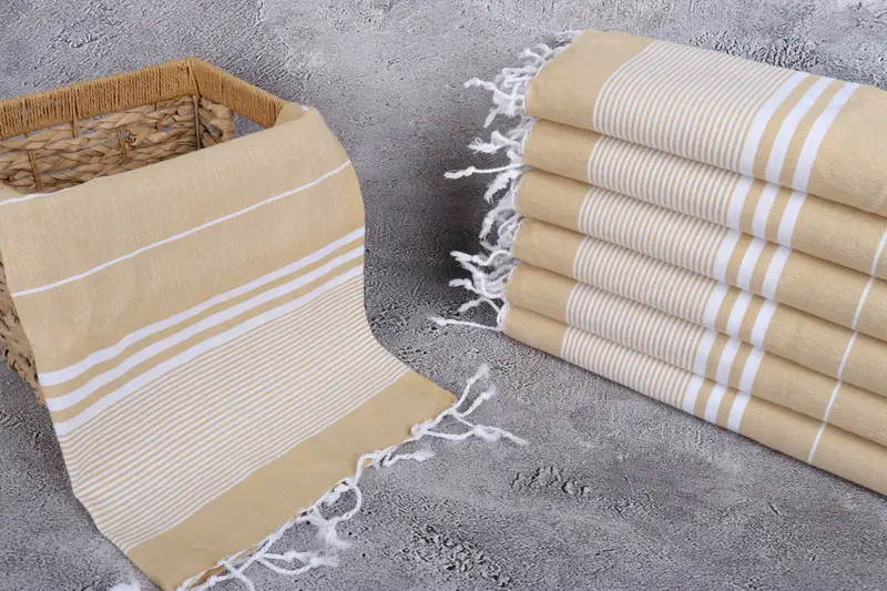 Bachelorette Party Gifts, Turkish Hand Towel, 40x24 Cotton Striped Towel, Home Decor Gifts, Wedding Gift, Custom Wedding Gifts, Custom Hand Towel - 3