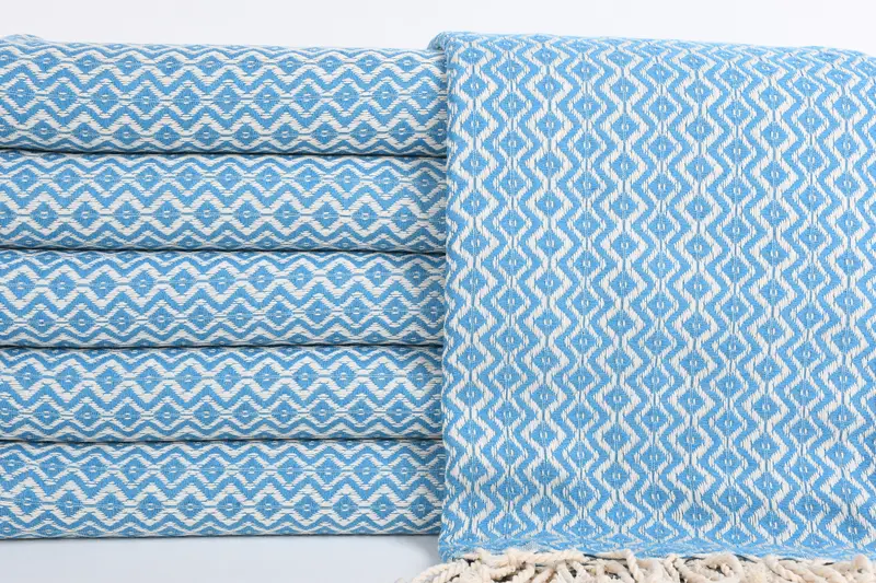 Beach towel, Spa Gift Towel, 70x40 Cotton Diamond Towel, Personalized Towel, Monogrammed Beach Towel, Unique Gift, Gift For The Home Decor - 1