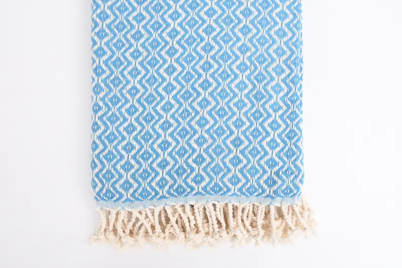 Beach towel, Spa Gift Towel, 70x40 Cotton Diamond Towel, Personalized Towel, Monogrammed Beach Towel, Unique Gift, Gift For The Home Decor - 3