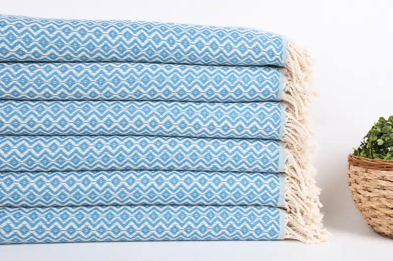 Beach towel, Spa Gift Towel, 70x40 Cotton Diamond Towel, Personalized Towel, Monogrammed Beach Towel, Unique Gift, Gift For The Home Decor - 2