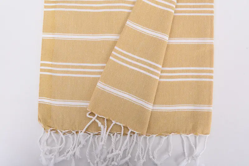 Custom Name Towel, Monogrammed Hand Towel, Organic Tea Towel, Kitchen Towel, 40x24 Cotton Striped Towel, Bathroom Towels, Wedding For Favor - 8