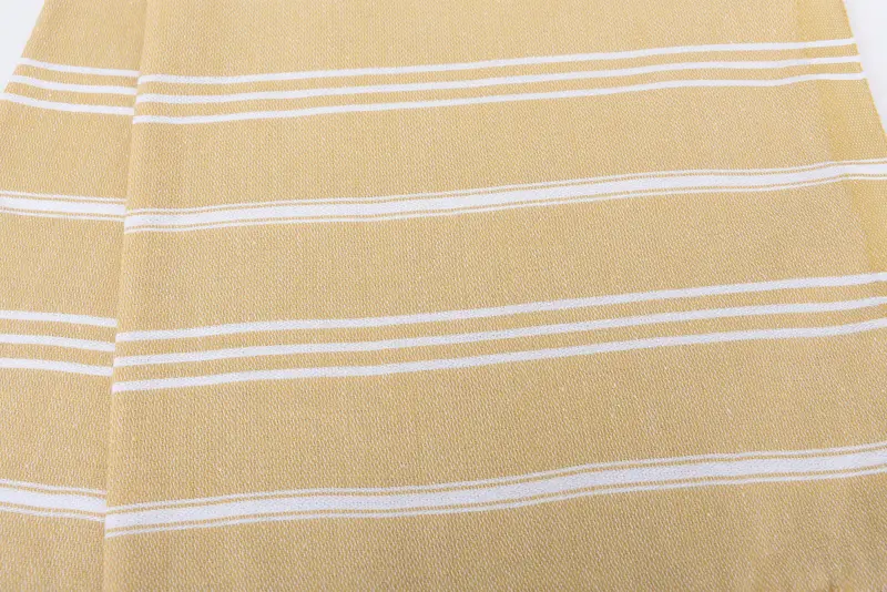 Custom Name Towel, Monogrammed Hand Towel, Organic Tea Towel, Kitchen Towel, 40x24 Cotton Striped Towel, Bathroom Towels, Wedding For Favor - 4