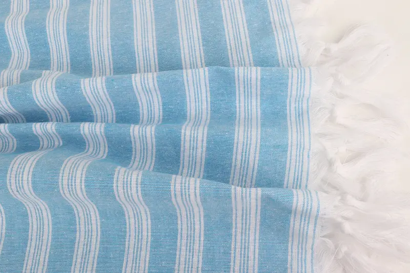 Peshtemal Towel, Bridesmaid Gift Towel, Peshtemal, Wedding Favors, Gym Towel, Gifts For Him, 70x40 Cotton Striped Towel, Beach Towel Personalized - 6