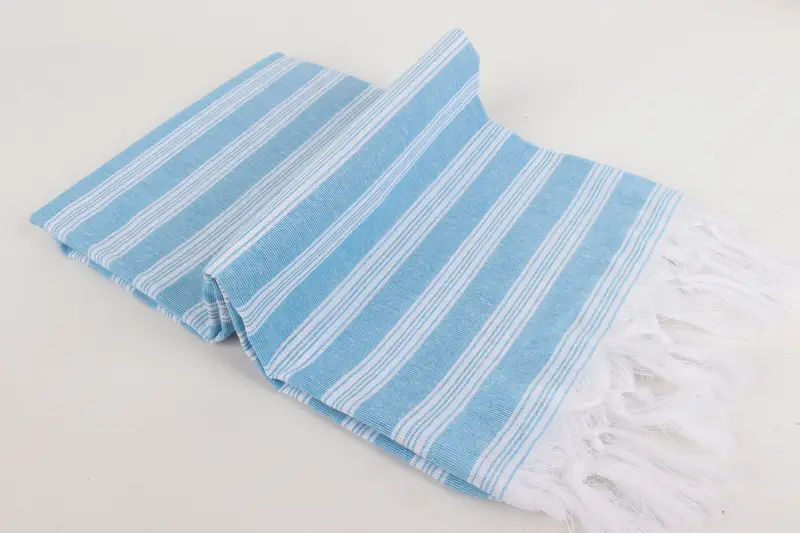 Peshtemal Towel, Bridesmaid Gift Towel, Peshtemal, Wedding Favors, Gym Towel, Gifts For Him, 70x40 Cotton Striped Towel, Beach Towel Personalized - 4