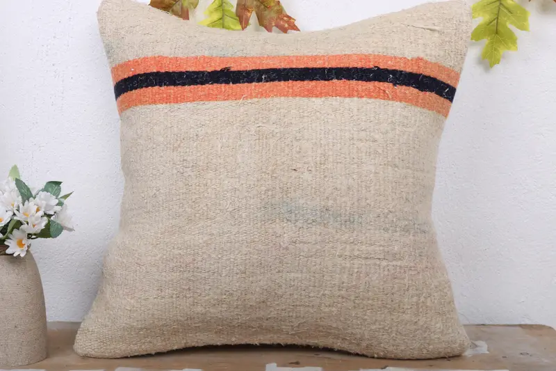 Pillow Case, Interior Designer Pillow, Antique Pillows, Outdoor Cushion Cover, Pillow for Sofa, 18x18 White Cushion, Bolster Throw Cushion - 2
