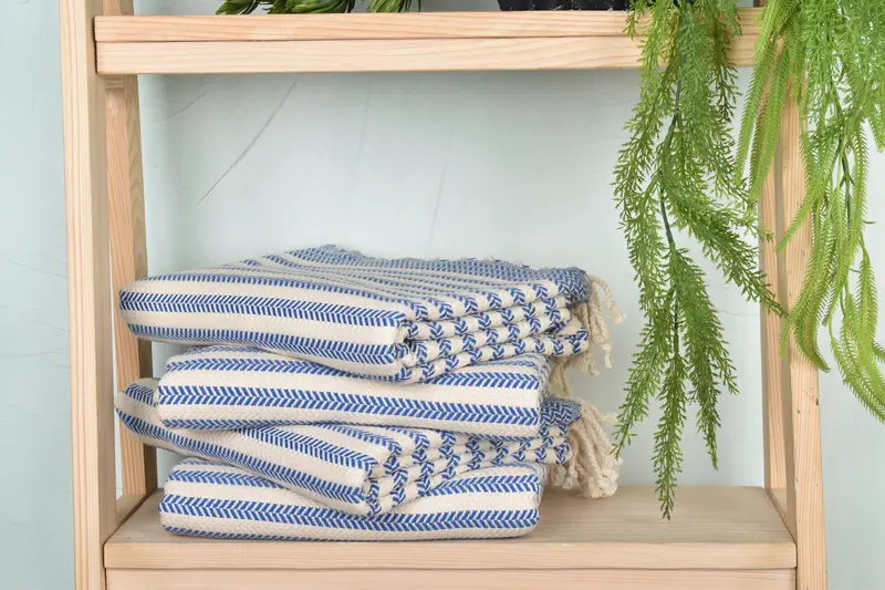 Bridal Shower Gift, Best Wedding Gift, Bridesmaid Gift, Turkish Bath Towel USA, 70x40 Cotton Chevron Towel, Maid Of Honor Gift, Gifts For Him - 7
