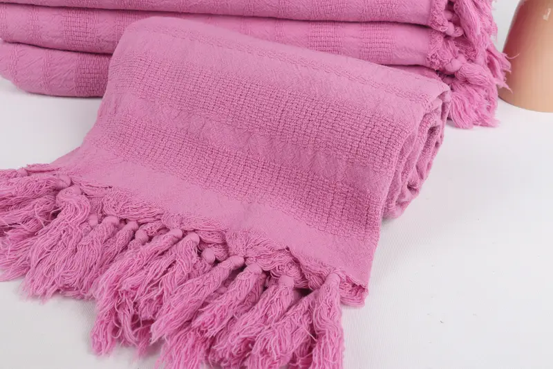 Gift For Him, Personalized Gift For Her, Absorbent towel, 68x36 Cotton Stonewashed Striped Towel, Beach Size Towel, Bachelorette Party Gift - 4