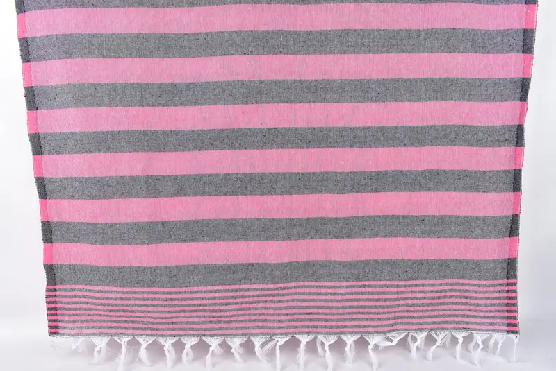 Valentines Day Gift For Her, Welcome Wedding Gift, Turkish Towel USA, 68x36 Cotton Striped Towel, Absorbent Turkish towel, Home Decor Gifts - 8