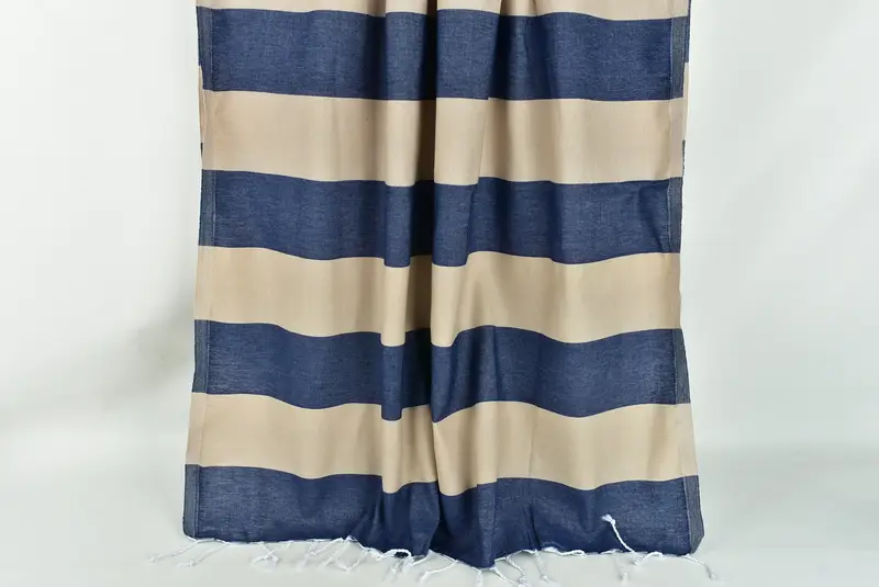 Beach Towel Gift, Beach Towel Personalized, Personalised Gift, Turkish bath towel, 70x40 Cotton Striped Towel, Housewarming Gift, Fouta towel - 8