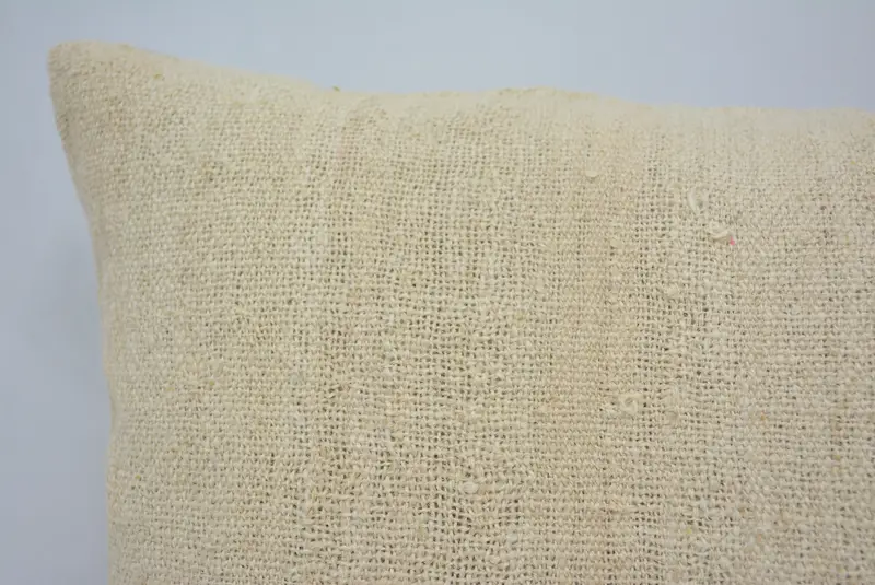 Kilim Cushion Sham, Sustainable Cushion Case, Wholesale Pillow, Turkish Kilim Pillow, Cushion Case, Vintage Kilim Pillow, 16x24 Beige Cushion Cover - 2