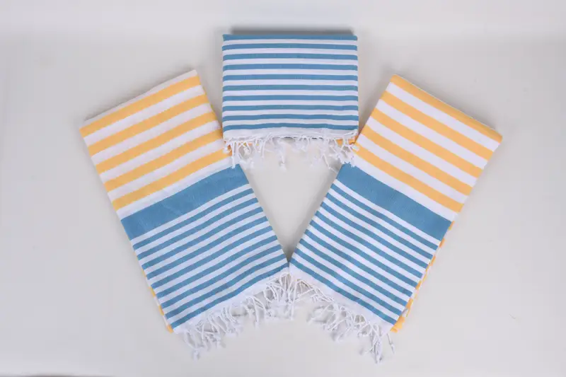 Mother Of The Groom Gift, Beach Towel Gift, Luxury Turkish Bath Towel, 68x36 Cotton Striped Towel, Organic Turkish towel, Peshtemal Towel, Spa Towel - 6