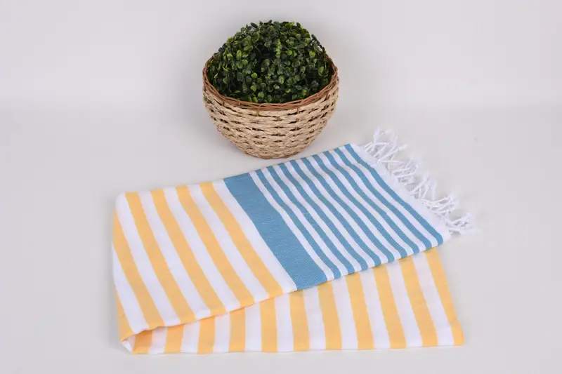 Mother Of The Groom Gift, Beach Towel Gift, Luxury Turkish Bath Towel, 68x36 Cotton Striped Towel, Organic Turkish towel, Peshtemal Towel, Spa Towel - 4