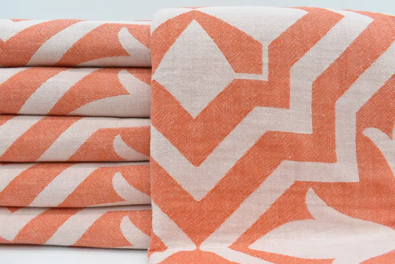 Turkish hand towel, Organic Turkish towel, Wedding Gift For Bride, Custom Wedding Gift, 68x36 Cotton Tulip Patterned Towel, Summer Towel, Gym Towel - 2