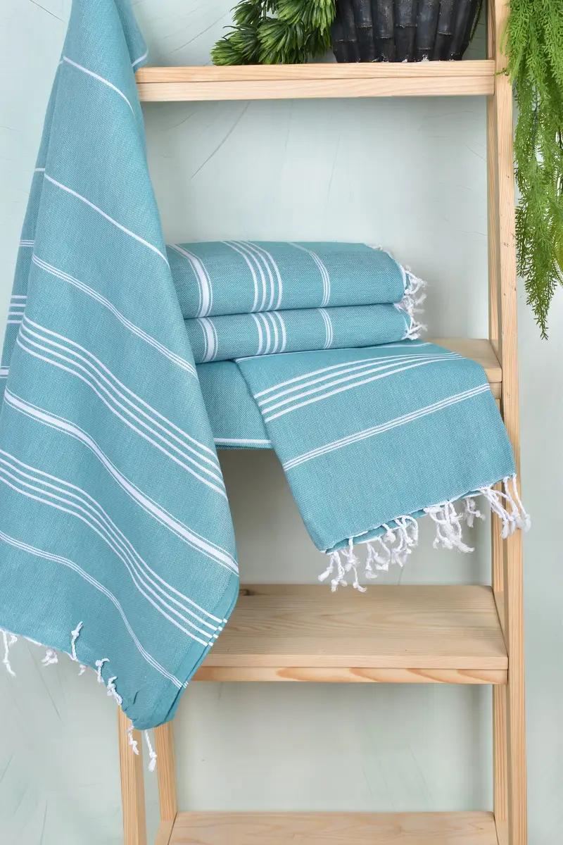 Personalized Bridesmaid Gift, 70x40 Cotton Striped Towel, Home Gift, Handmade Turkish Towel, Personalized Turkish Towel, Turkish Towel USA - 6