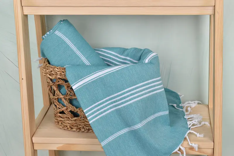 Personalized Bridesmaid Gift, 70x40 Cotton Striped Towel, Home Gift, Handmade Turkish Towel, Personalized Turkish Towel, Turkish Towel USA - 4