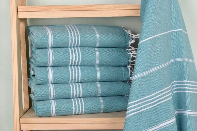 Personalized Bridesmaid Gift, 70x40 Cotton Striped Towel, Home Gift, Handmade Turkish Towel, Personalized Turkish Towel, Turkish Towel USA - 2