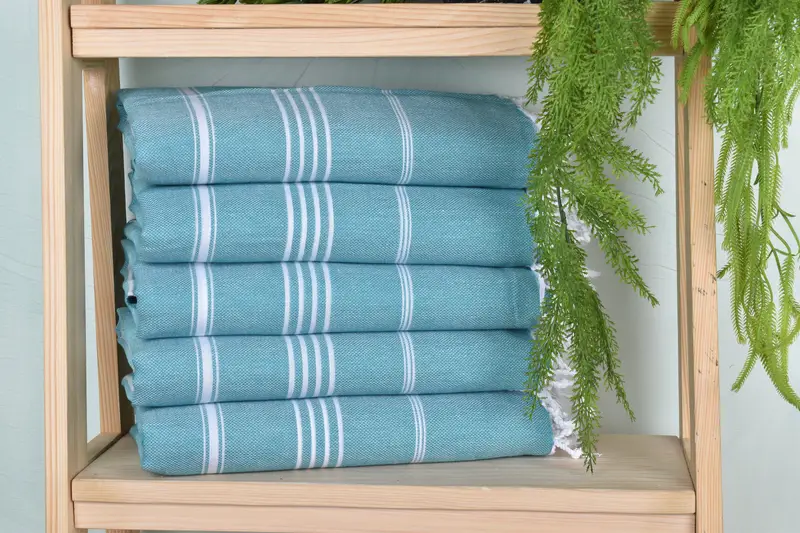 Personalized Bridesmaid Gift, 70x40 Cotton Striped Towel, Home Gift, Handmade Turkish Towel, Personalized Turkish Towel, Turkish Towel USA - 1