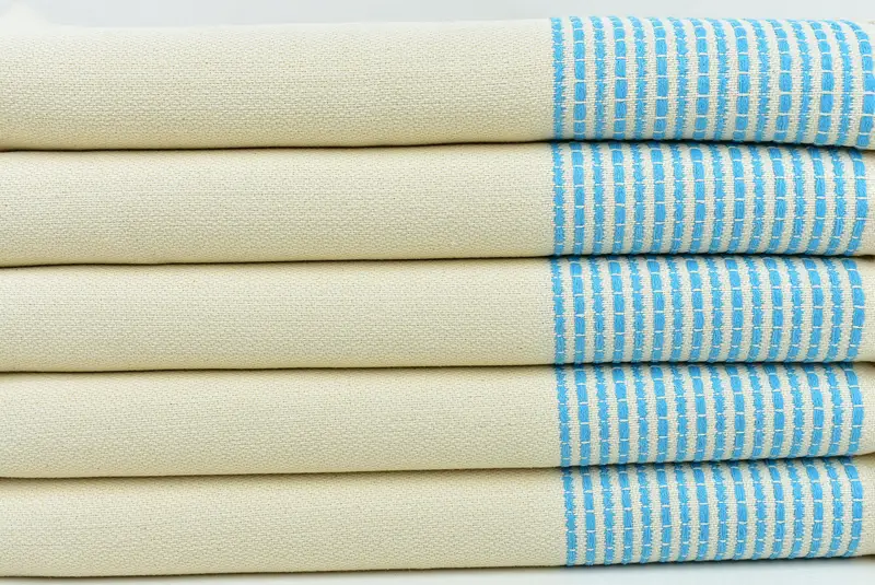 Custom Name Towel, 70x36 Cotton Striped Towel, Soft towel, Best Beach Towel, Welcome Wedding Gift, Cotton towel, Handmade Turkish hammam towel - 2