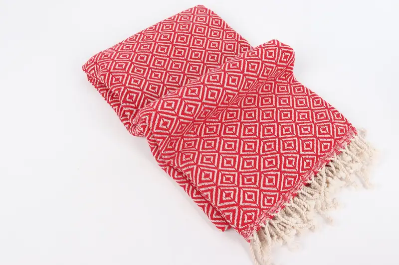Gift For Bride, Yoga Towel, Personalized Gift, Organic Turkish towel, Unique Wedding Gift, Travel Towel, 70x40 Cotton Diamond Towel, Gift For Him - 6