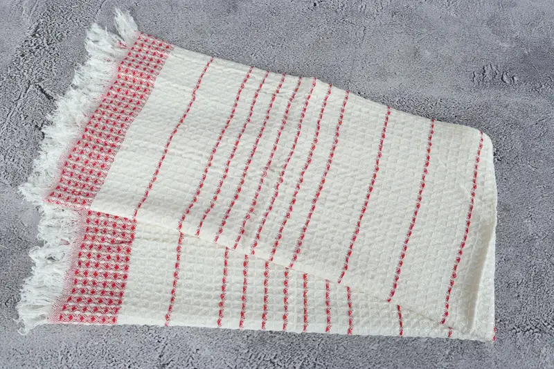 Turkish Towel Hand Towel, Monogram Hand Towel, Bridesmaid Gifts, 40x20 Cotton Waffle Towel, Bachelor Party Gifts, Bridal Shower Gift, Gifts For Him - 6