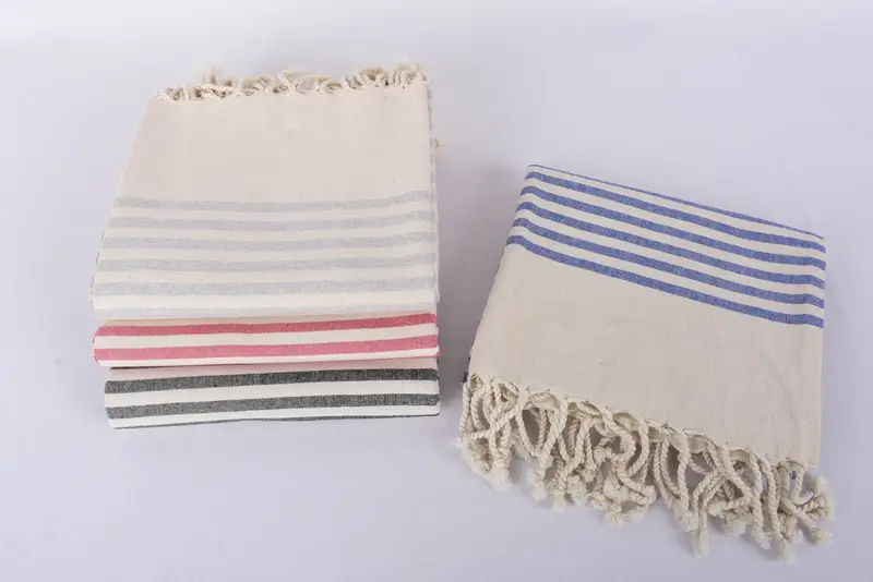 70x40 Cotton Striped Towel, Anniversary Gift For Her, Bachelorette Party Gift, Wedding Favors, Peshtemal Towel, Absorbent Turkish towel, Guest Towel - 7