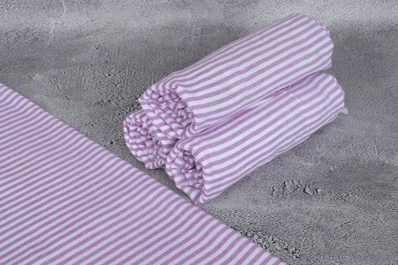 Home Decor Gifts, Beach Towel Gift, Bachelor Party Favors, Hammam Towel USA, 68x36 Cotton Striped Towel, Guest Towel, Custom Wedding Gift - 8