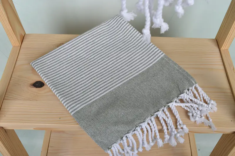 Boyfriend Gift, Personalized Gift, Turkish Towel Hand Towel, Gifts For Him, Bachelor Party Gifts, 40x18 Cotton Striped Towel, Monogram Kitchen Towel - 5