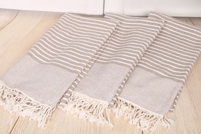 Gift Boxes Towel, 76x40 Cotton Striped Towel, Monogram Turkish Towel, Sand-resistant towel, Turkish Towel USA, Hammam Towel USA, Bulk Order Towel - 6