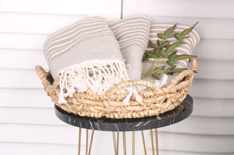 Gift Boxes Towel, 76x40 Cotton Striped Towel, Monogram Turkish Towel, Sand-resistant towel, Turkish Towel USA, Hammam Towel USA, Bulk Order Towel - 5