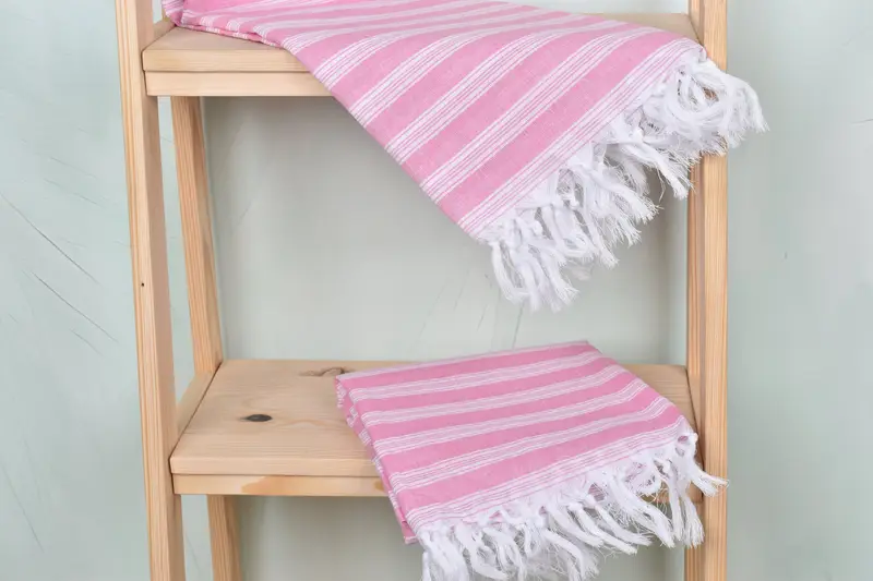 Sand-resistant towel, Personalized Beach Towel, Bachelorette Party Favor, Turkish hand towel, 70x40 Cotton Striped Towel, Beach Towel Bulk - 5