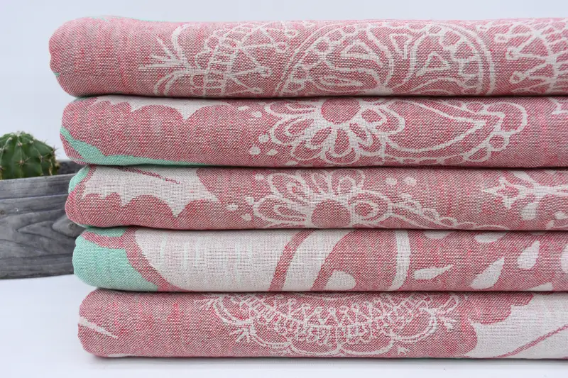 Beach Wedding Favor, Home Decor Gifts, Deer Pattern Towel, Turkish beach towel, Quick-Dry Beach Towel, 70x40 Cotton Christmas Design, Bathroom Towel - 3