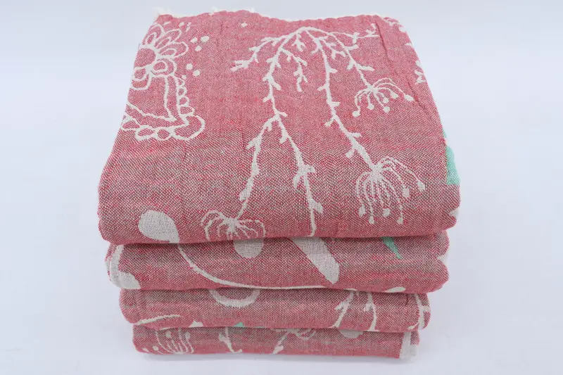Beach Wedding Favor, Home Decor Gifts, Deer Pattern Towel, Turkish beach towel, Quick-Dry Beach Towel, 70x40 Cotton Christmas Design, Bathroom Towel - 8