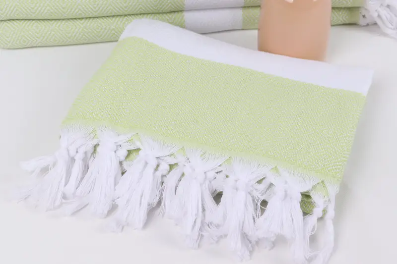 Family Gift, Personalized Towel Gift, Beach towel, Handwoven Turkish Towel, Organic Turkish towel, 70x40 Cotton Diamond Towel, Personalized Gifts - 5