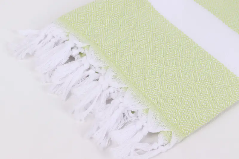 Family Gift, Personalized Towel Gift, Beach towel, Handwoven Turkish Towel, Organic Turkish towel, 70x40 Cotton Diamond Towel, Personalized Gifts - 7