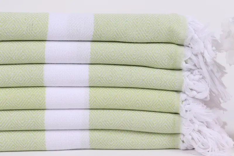 Family Gift, Personalized Towel Gift, Beach towel, Handwoven Turkish Towel, Organic Turkish towel, 70x40 Cotton Diamond Towel, Personalized Gifts - 3