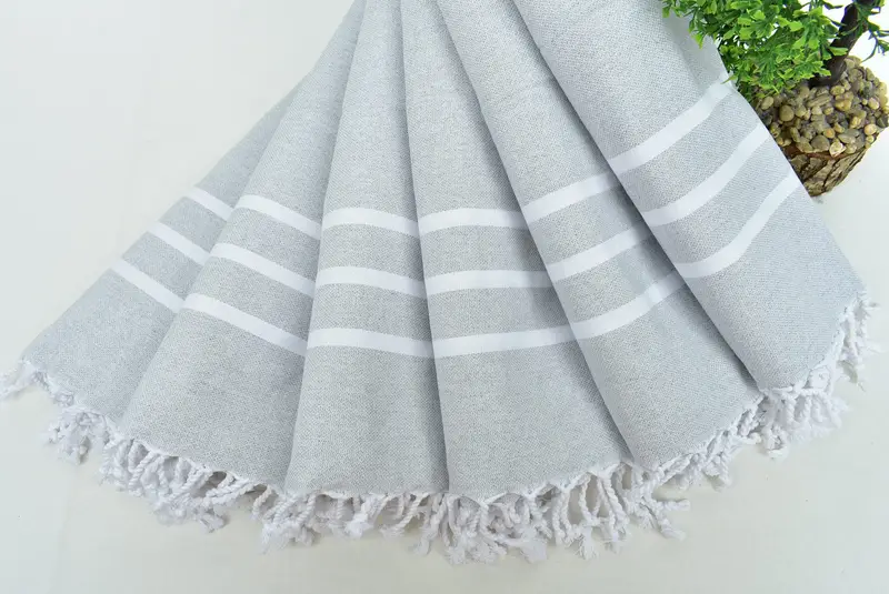 Nedime Hediyesi, Düğün Hediyesi, Kişiselleştirilmiş El Havlusu, 40x18 Pamuklu Çizgili Havlu, Özel Düğün Hediyeleri, Sevgililer Hediyesi, Monogram Mutfak Havlu - 4