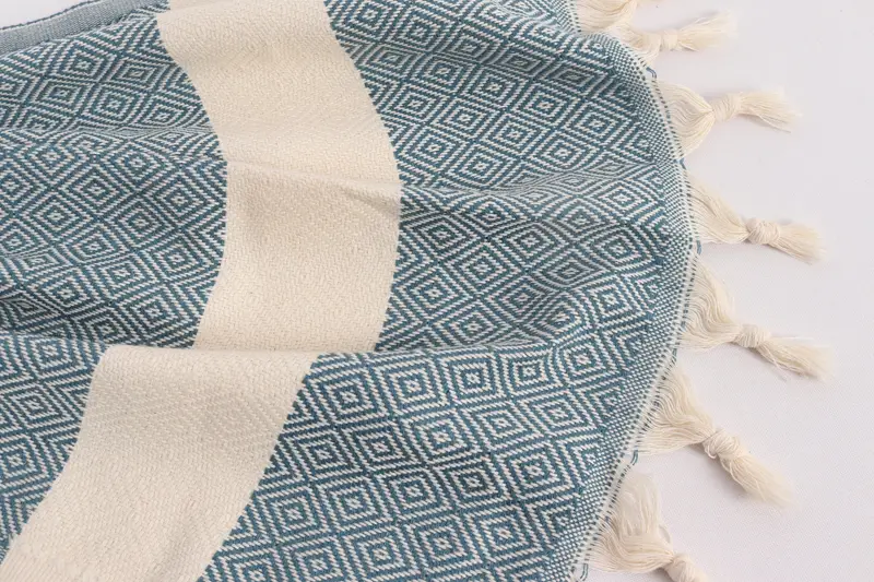 Kitchen Towel, Turkish Towel Monogram, Bridesmaid Gifts, Best Wedding Gift, Christmas Favors, 36x20 Cotton Diamond Towel, Turkish Hand Towel - 8