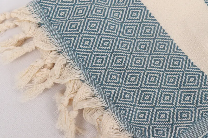 Kitchen Towel, Turkish Towel Monogram, Bridesmaid Gifts, Best Wedding Gift, Christmas Favors, 36x20 Cotton Diamond Towel, Turkish Hand Towel - 7