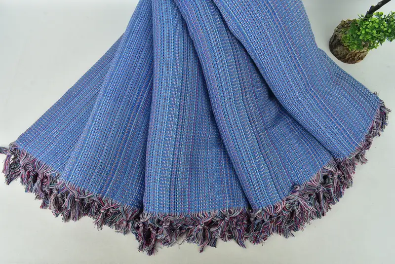 Throw Blanket, Turkish Blanket, 90x88 Cotton Colorful Diamond Towel, Bachelorette Gifts, Monogram Beach Blanket, Aesthetic Blanket, Couch Blanket - 4