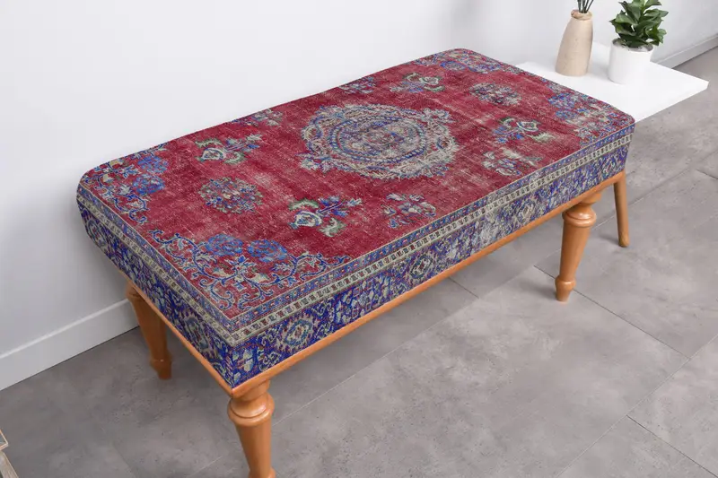 キリム風のオットマン、収納付きモジュール式ソファセット、トルコ製